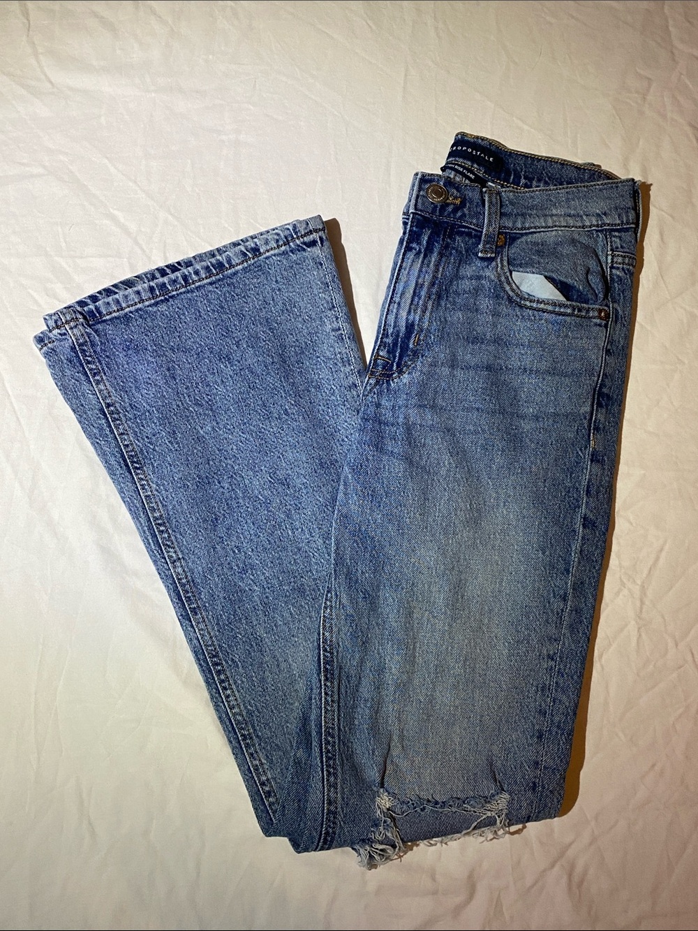 Aeropostale high rise flare jeans
